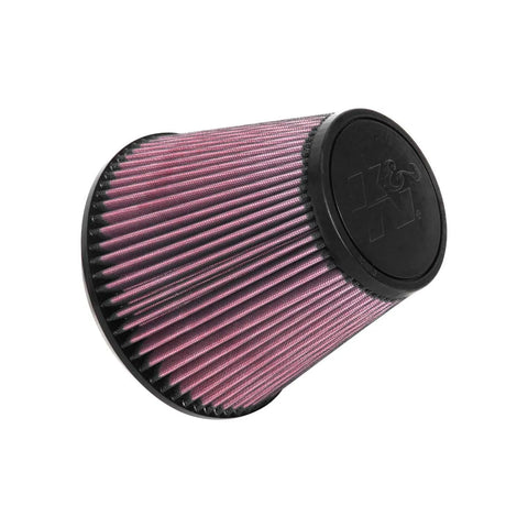 K&N Filters Universal Clamp-On Air Filter - 6" ID x 7.5" Base OD x 4.5" Top OD x 6.5" H - Rubber Top