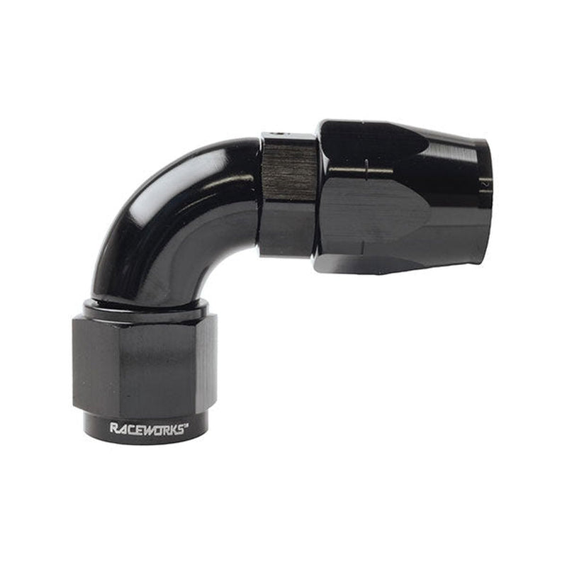 Raceworks Cutter Hose Fitting An-16 90 Deg