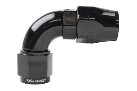 Raceworks Cutter Hose End AN-10 90 Deg Bulk 20PK