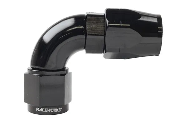 Raceworks Cutter Hose End AN-10 90 Deg Bulk 20PK