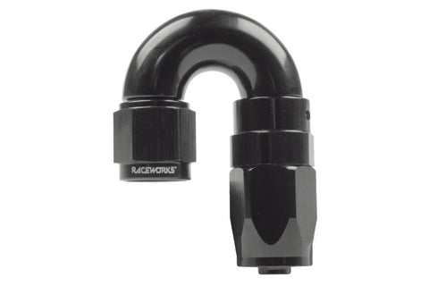 Raceworks AN-8 180 Degree 100 Series Taper Hose End