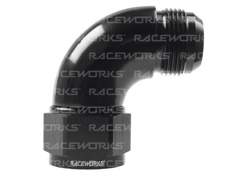 Raceworks Female To Male Swivel Elbow An-16 90 Deg