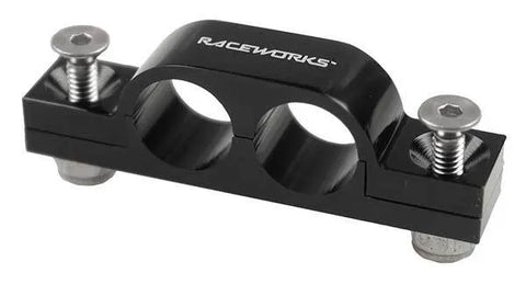 Raceworks Aluminium Panel Mountable Line Separator ID 12.7mm