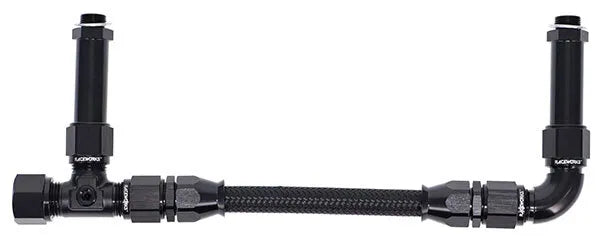 Raceworks Demon An-8 Dual Feed Fuel Line Kit