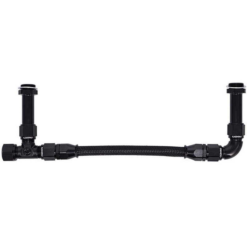 Raceworks Dominator An-8 Dual Feed Fuel Line Kit