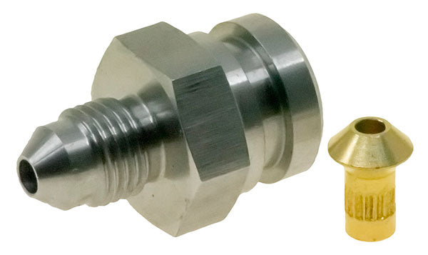 Raceworks M10x1.0 Female Inverted Flare To AN-3 W/ Brake