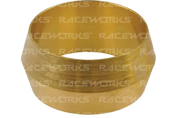 Raceworks Tube Adapter Olive 1/2" Brass - 5 Pack