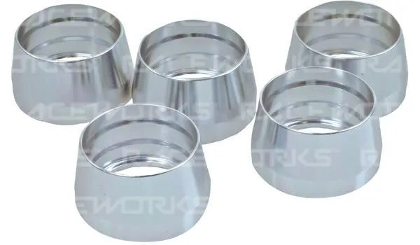 Raceworks Teflon Hose Olive Inserts AN-10 5pk