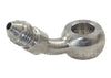 Raceworks 10.2mm Banjo To An-3 Male Flare Stainless Steel 45Deg (image 3)
