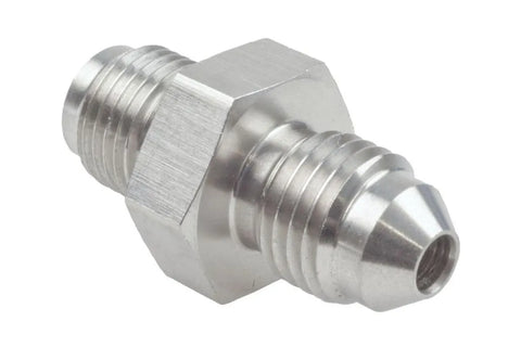 Raceworks 3/8" x 24 UNF Male to AN-3 Male Flare Dual Seal Stainless