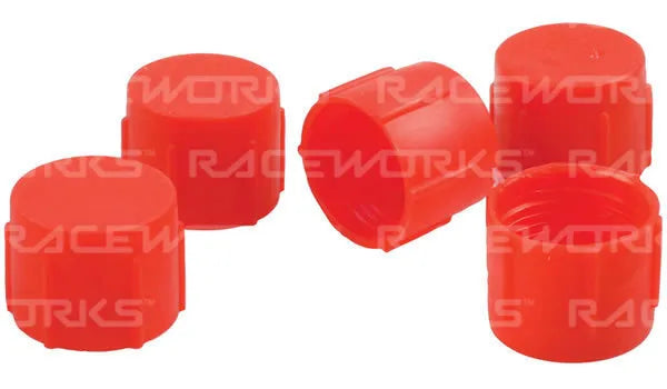 Raceworks AN-6 Plastic Flare Cap 5pk