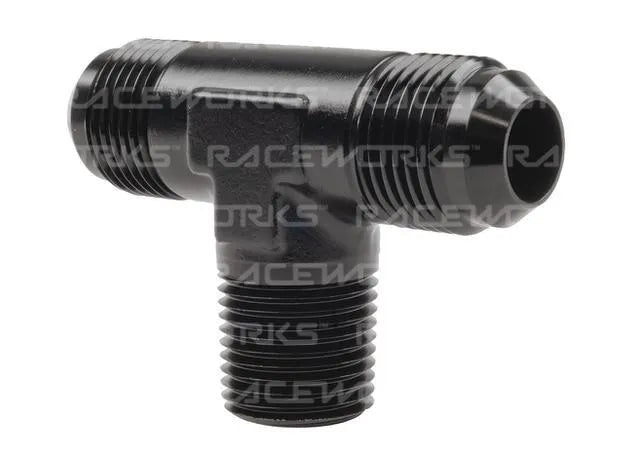 Raceworks Tee An-12 - 3/4"Npt On Branch
