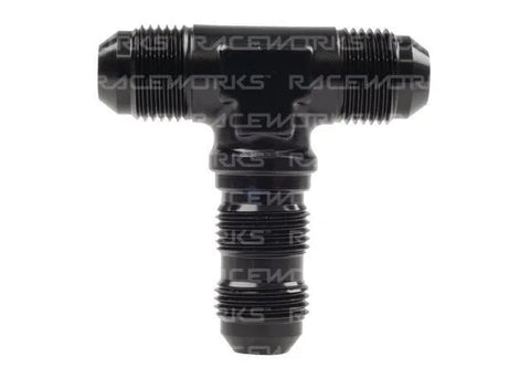 Raceworks An-10 Male Flare Bulkhead Tee (image 2)