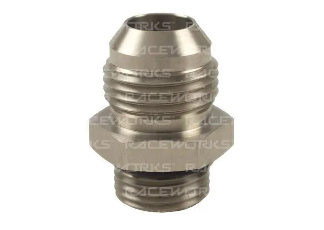Raceworks RWF-920-10-08SS Male Flare AN-10 To O-Ring Boss