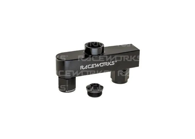 Raceworks RWF-937-08BK Single Outlet Log Fits