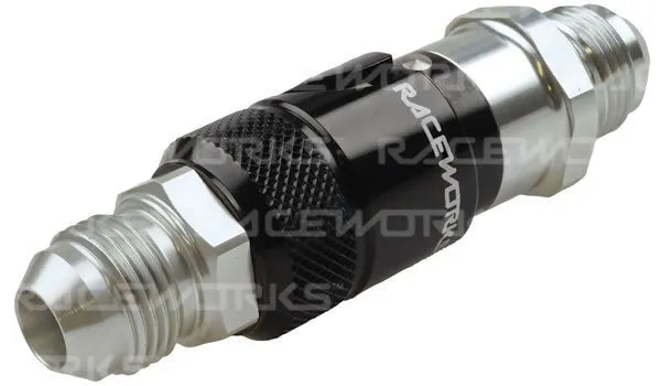 Raceworks Aluminium Quick Release AN-6 Fittings AN-8 Body