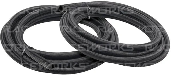 Raceworks Black Nylon Cutter E85 Hose AN-10 1 Metre