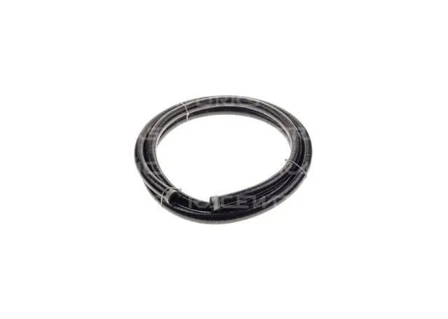 Raceworks 140 Series Black Stainless Steel Braid Over Rubber Hose AN-8 5m - 11.1mm ID