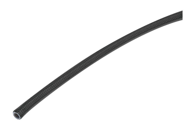 Raceworks Black Stainless Steel Braided Teflon E85 Hose AN-10 - 1 Metre