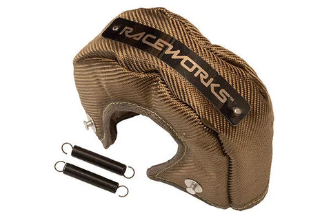 Raceworks Extreme Duty Turbo Beanies Fits GT25/T28 & T3 Ext Gate Reverse Rotation