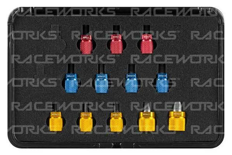 Raceworks Metric Thread Indentification Kit - 12 Piece