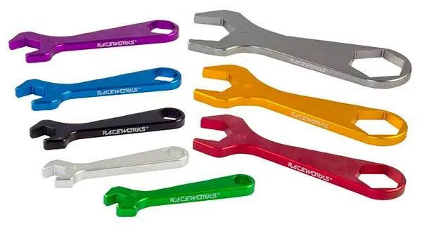 Raceworks AN Alloy Wrenches - 8 piece