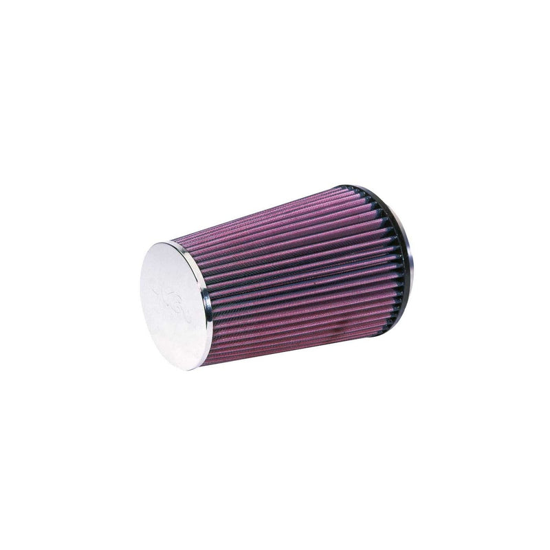 K&N Filters Universal Clamp-On Air Filter - 4.5" ID x 5.875" Base OD x 4.5" Top OD x 8.375" H