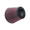 K&N Filters Universal Clamp-On Air Filter - 6" ID x 7.5" Base OD x 4.5" Top OD x 6" H