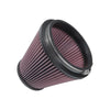 K&N Filters Universal Clamp-On Air Filter - 6" ID x 7.5" Base OD x 4.5" Top OD x 6" H