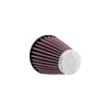 K&N Filters Universal Clamp-On Air Filter - 2.063" ID x 3.5" Base OD x 2" Top OD
