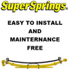SuperSprings 920mm Spring 7 Kit - Orange (Courier/Rodeo/Triton) — fits Toyota Hilux N80 N90 N100 N110 Series