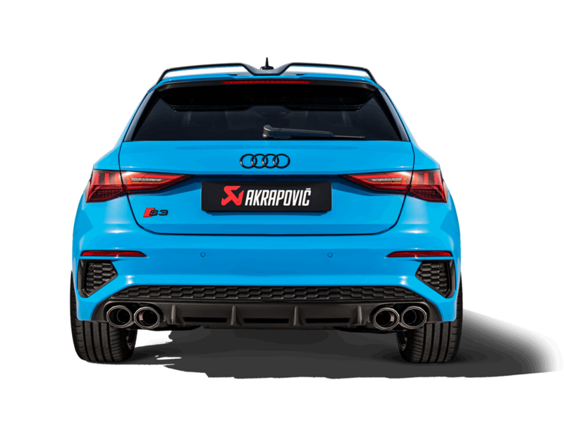 Akrapovic Evolution Line Titanium (S3 Sportback 8Y 20+) — fits Audi S3