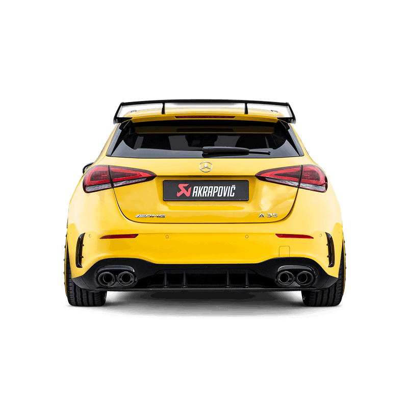 Akrapovic Slip-On Line Titanium (W177 A35 AMG 20+) — fits Mercedes Benz A-Class