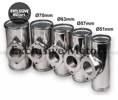 GR**DY RS / S TYPE BOV TK-BOV02FP70 70MM 2.75"  ALUMINUM TURBO PIPE  / PIPING FLANGE ADAPTOR
