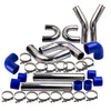 GT2871 Turbo A/R .60 .64 Water Cooled 2.5inch 64mm Intercooler Piping pipe Kits