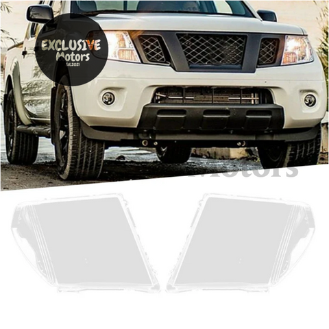 Nissan Navara D40 2005-2015 Clear Headlight Covers