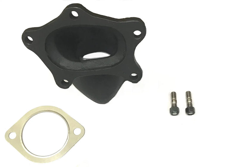 AVO 5 Bolt Cast Turbo Outlet (Liberty GT 04+) — fits Subaru Liberty Wagon GT Spec B