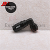 AN6 90 Degree Swivel Elbow Aluminum Low Profile Hose Fittings - Female Thread