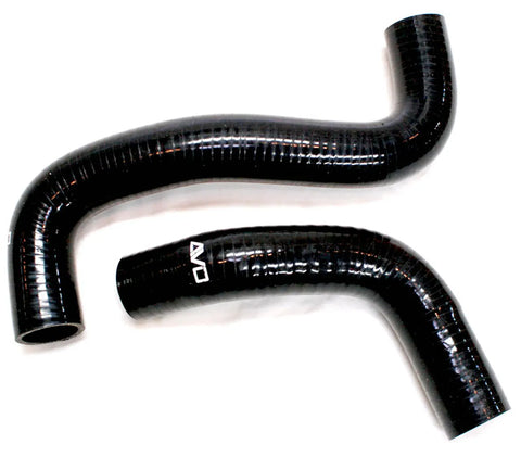AVO Silicone Radiator Hose Kit - Black (Liberty 04-09/Impreza STI 08+) — fits Subaru Impreza