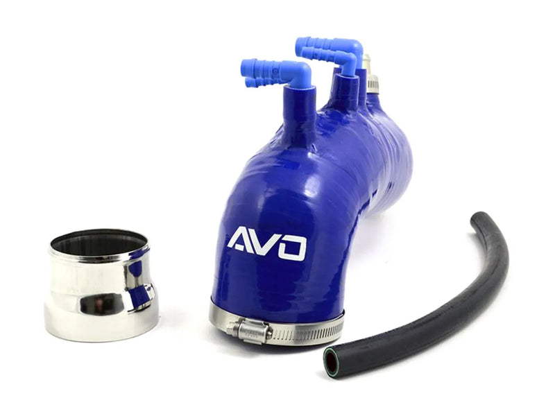 AVO Plastic Intake Manifold Silicone Intake Pipe Kit - Blue (Forester 09-13/Outback 05-09) — fits Subaru Forester