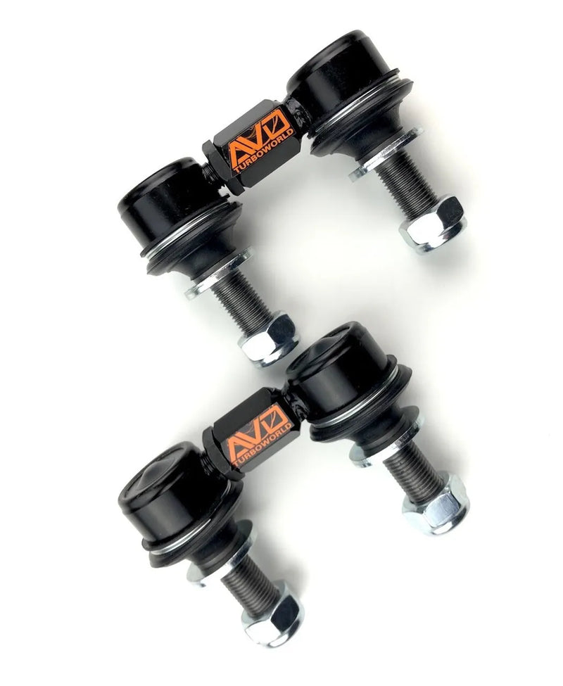 AVO 65-80mm Front Adjustable Sway Bar End Links (Outback 10-15/Forester 14-18) — fits Subaru Forester