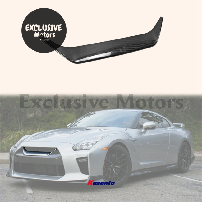 2017+ Nissan GT-R R35 Carbon Front Bumper Grille (2017+)
