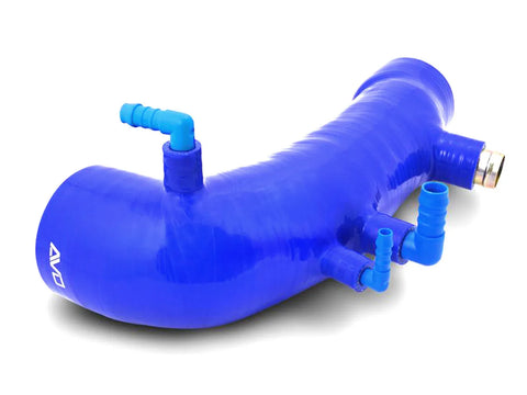 AVO 70mm Silicone Intake Pipe Kit - Blue (Liberty 07-09/Outback 05-09) — fits Subaru Outback