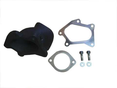 AVO Twin Scroll 5 Bolt Cast Turbo Outlet (EJ20) — fits Subaru Liberty Wagon GT Spec B