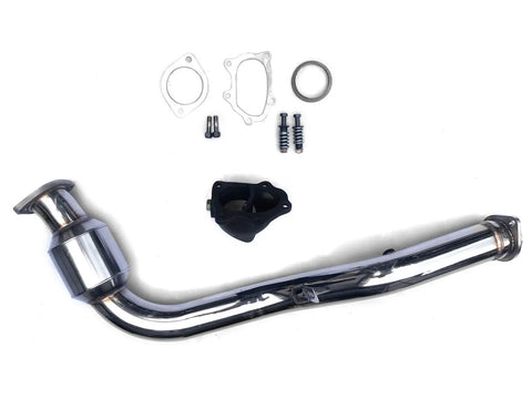 AVO 3" Front Pipe with Cat (WRX 94-05/Forester 97-03) — fits Subaru STI 2 Door