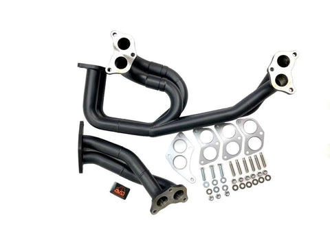 AVO Twin Scroll Ceramic Coated Headers (STI 01+) — fits Subaru STI