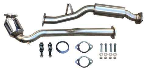 AVO 2 1/2" Catted Down Pipe Kit - No Header (Crosstrek/Impreza 18+) — fits Subaru Forester