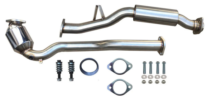 AVO 2 1/2" Catted Down Pipe Kit - No Header (Crosstrek/Impreza 18+) — fits Subaru Forester