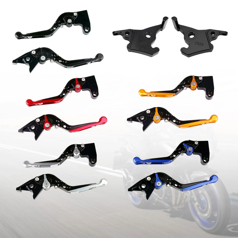 Powersports Pro Adjustable Folding Extendable Racing Clutch Brake Lever YAMAHA XMAX 300 2023 2024 2025