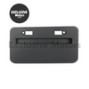 Lancer GTS, EVO X Front Bumper License Plate Frame Relocator (2008-2018)